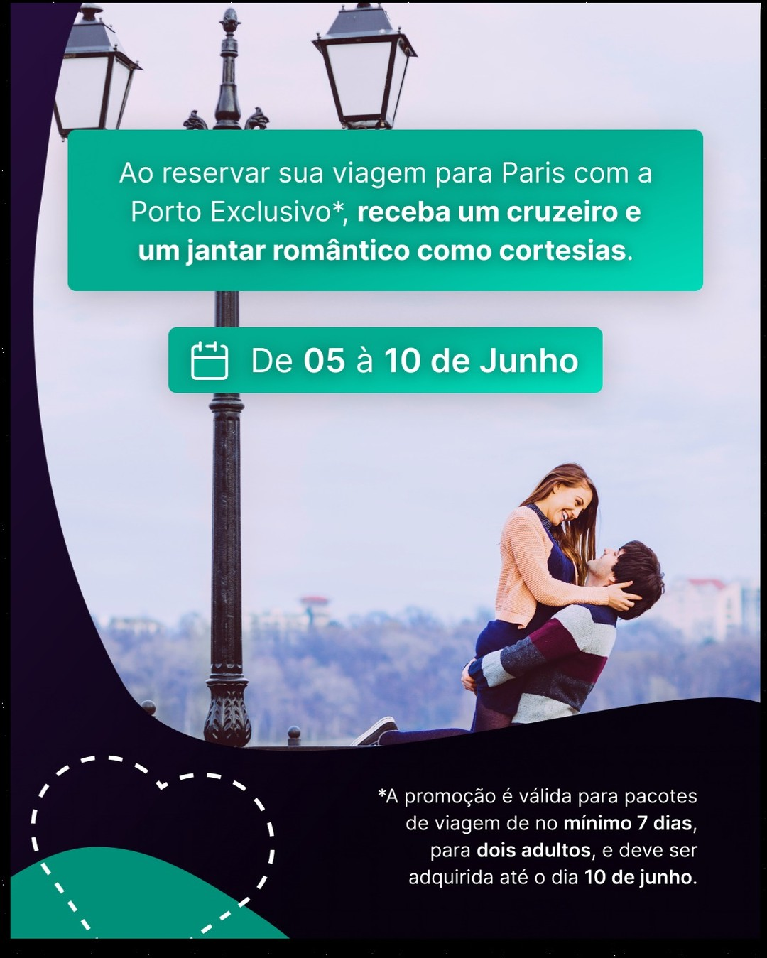 Amor a Bordo — viagem para Paris